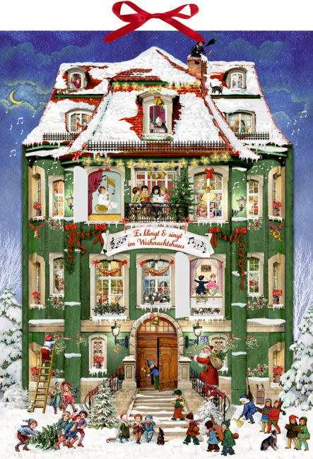 Adventskalender Coppenrath Verlag Es klingt und singt im Weihnachtshaus, Sound-Adventskalender (Behr)