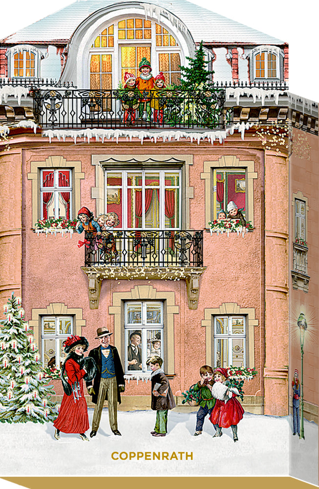 Adventskalender Coppenrath Verlag Mein kleines Weihnachtshaus, Schachtel-Adventskalender, sortiert