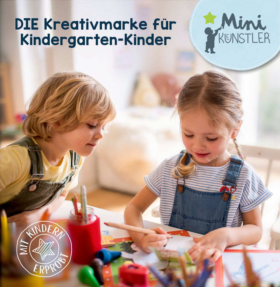 Basteln Coppenrath Verlag Meine 1. Malrolle - Natur & Tiere (Mini-Künstler)