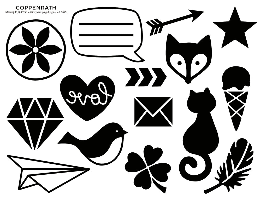 Basteln Coppenrath Verlag Stempel schnitzen - 100% selbst gemacht