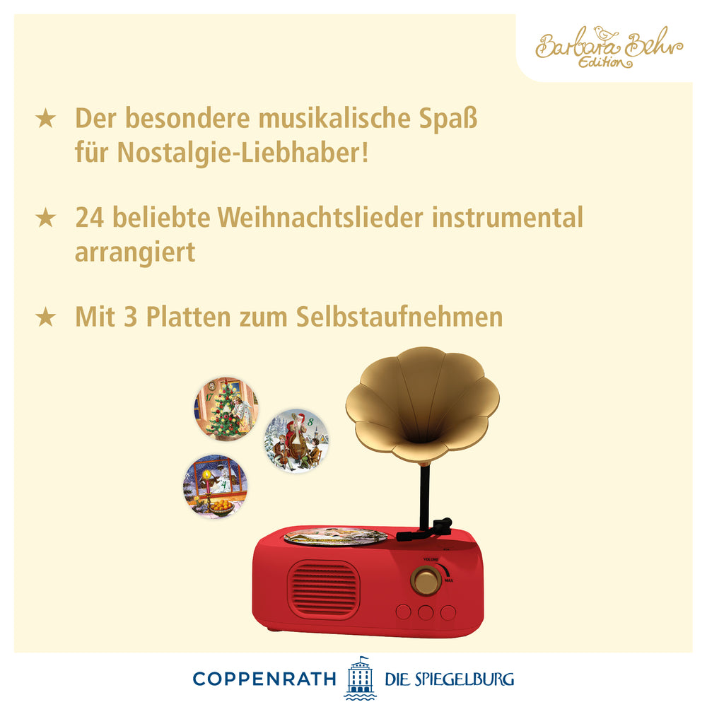 Adventskalender Coppenrath Verlag Vintage-Grammophon, Sound-Adventskalender (B. Behr)