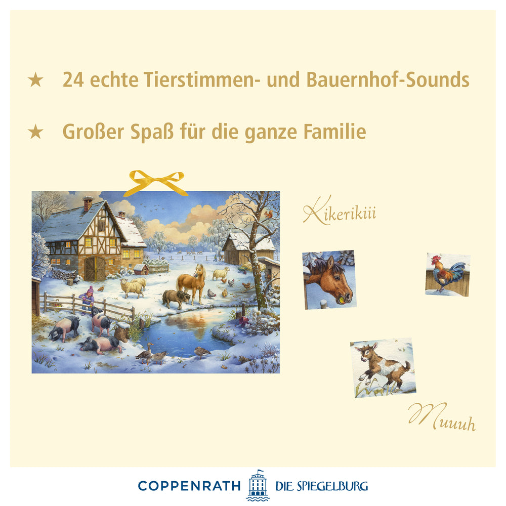 Unsere Tiere auf dem Land, Sound-Adventskalender