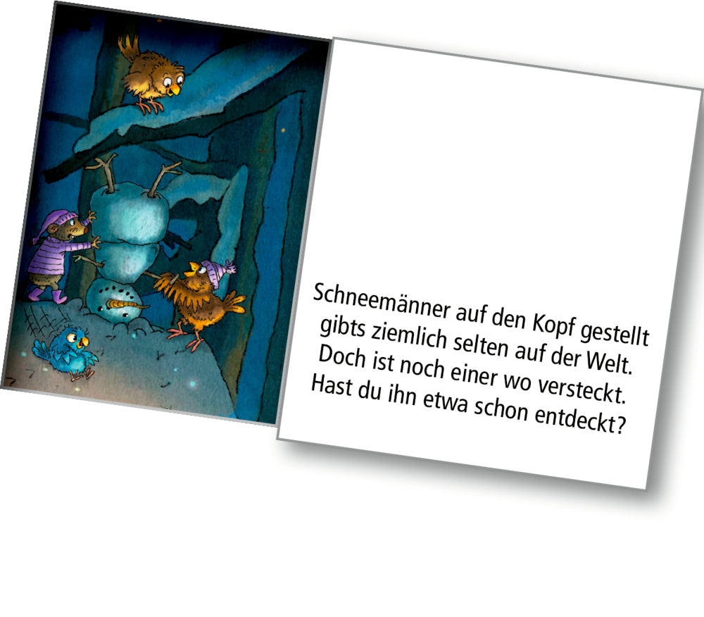 Adventskalender Coppenrath Verlag Tierischer Chor im Winterwald, Wand-Adventskalender