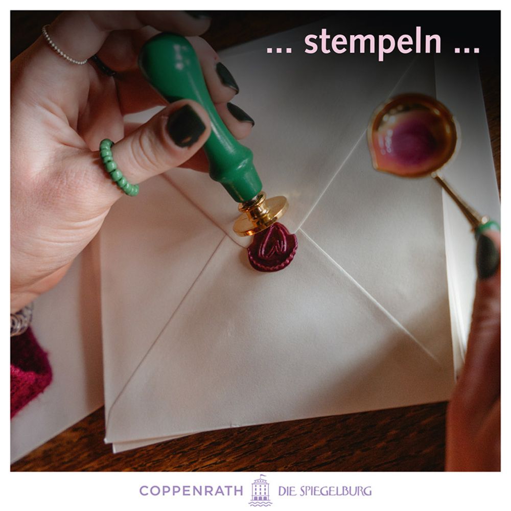 Basteln Coppenrath Verlag Siegelwachs-Set: 100% selbst gemacht