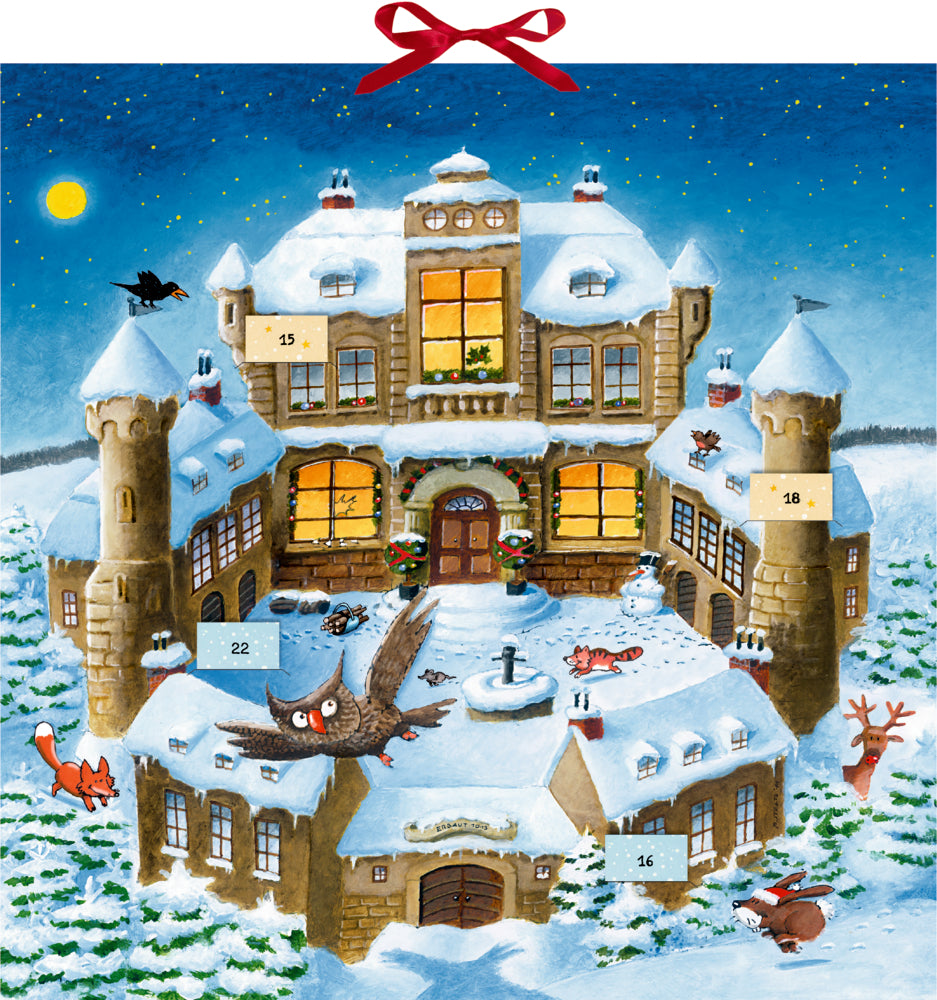 Weihnachtsraub auf Burg Felsenfest, Zettel-Adventskalender