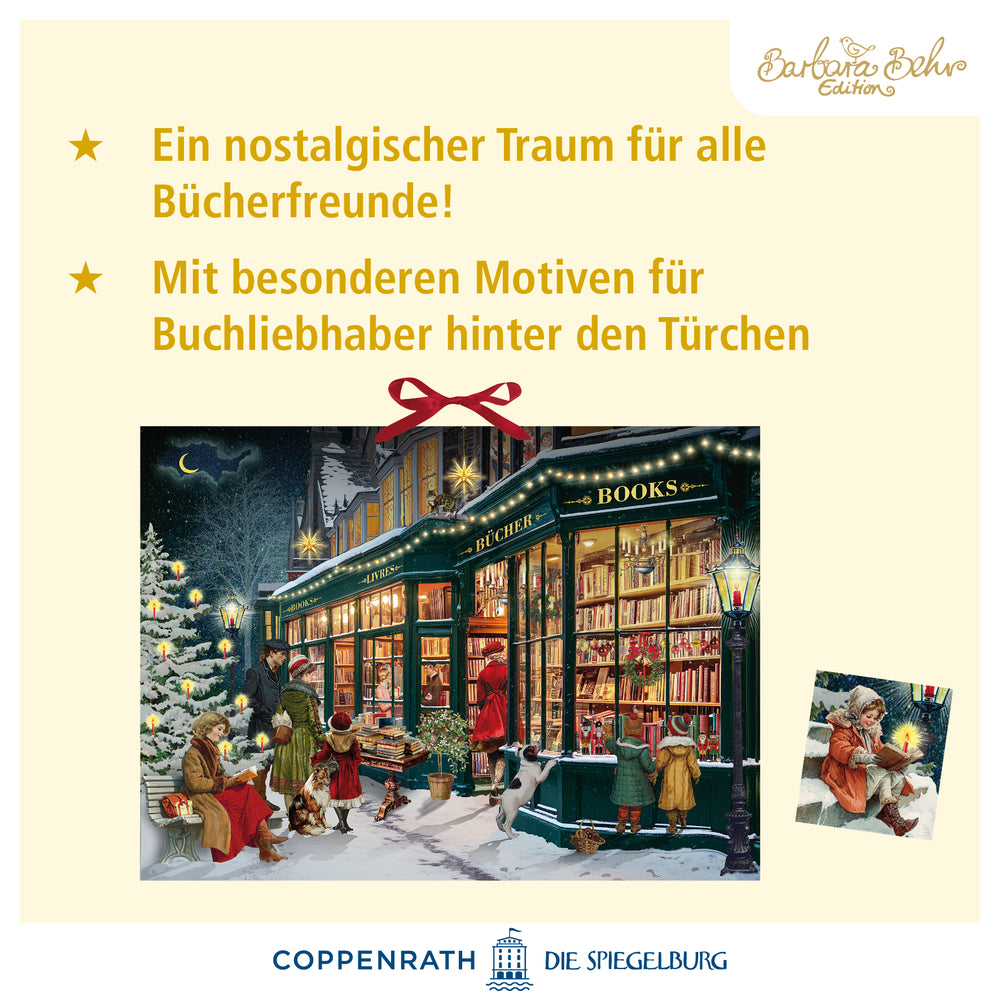 Mein wunderbarer Buchladen, Wand-Adventskalender (Behr)