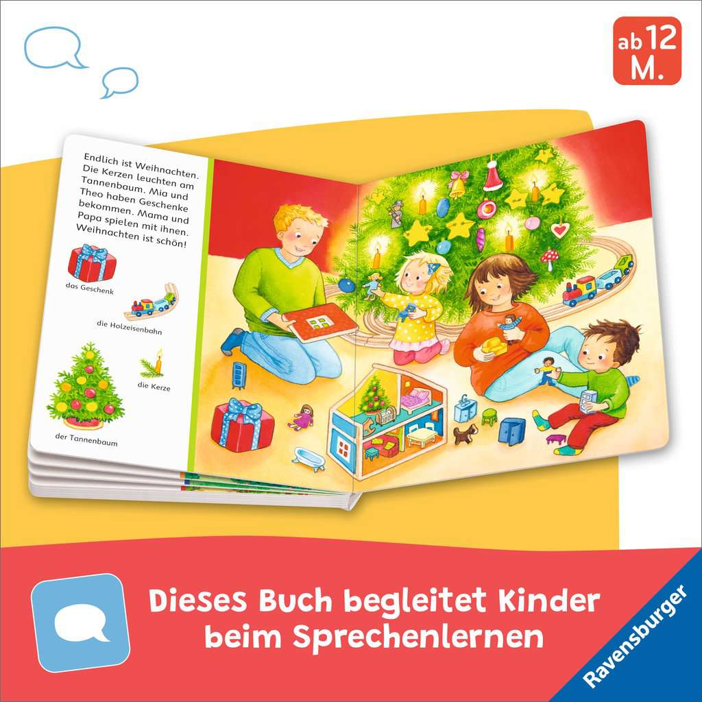 Bilderbuch Ravensburger Mein erstes Sachen suchen: Frohe Weihnachten