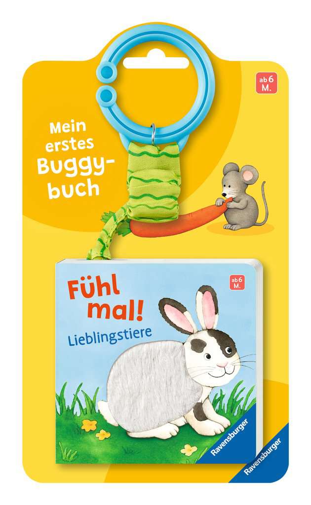 Bilderbuch Ravensburger Mein erstes Buggybuch: Fühl mal! Lieblingstiere