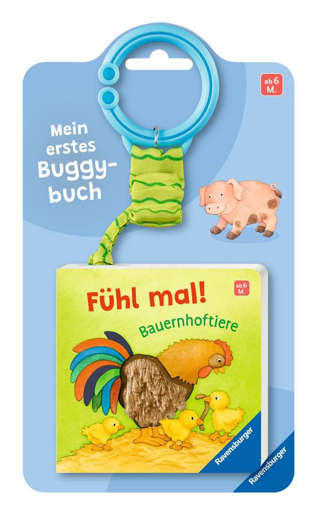 Bilderbuch Ravensburger Mein erstes Buggybuch: Fühl mal! Bauernhof