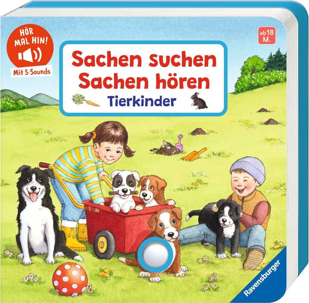 Bilderbuch Ravensburger Hör mal hin: Sachen suchen, Sachen hören: Tierkinder