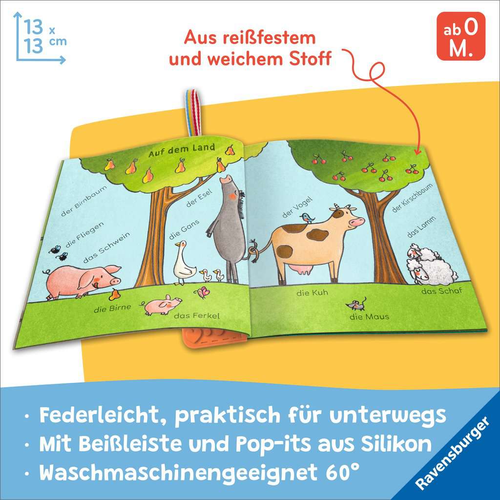 Bilderbuch Ravensburger flip&pop. Meine Tiere