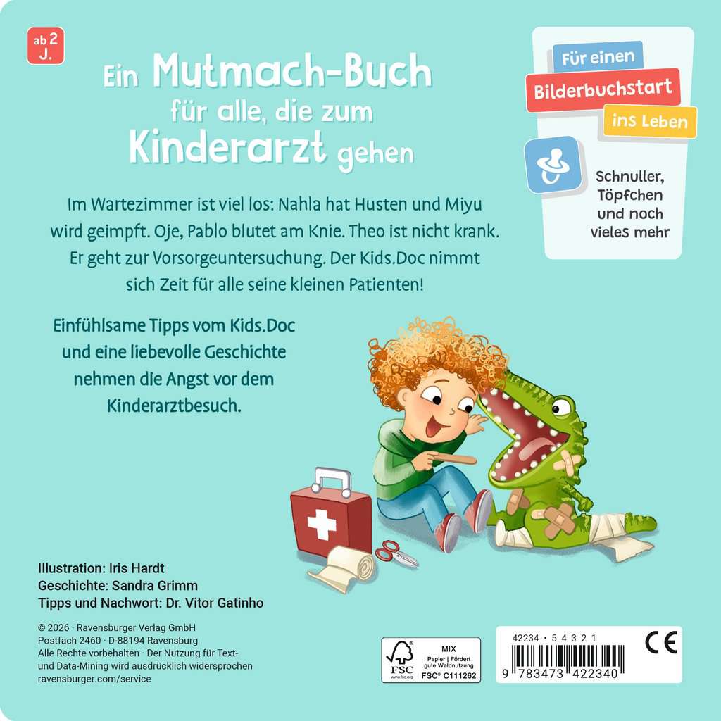 Bilderbuch Ravensburger Willkommen beim Kinderarzt