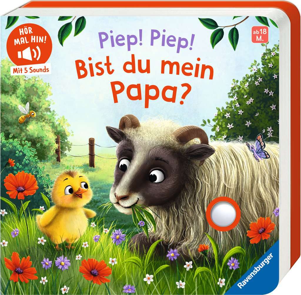 Bilderbuch Ravensburger Hör mal hin: Piep! Piep! Bist du mein Papa?