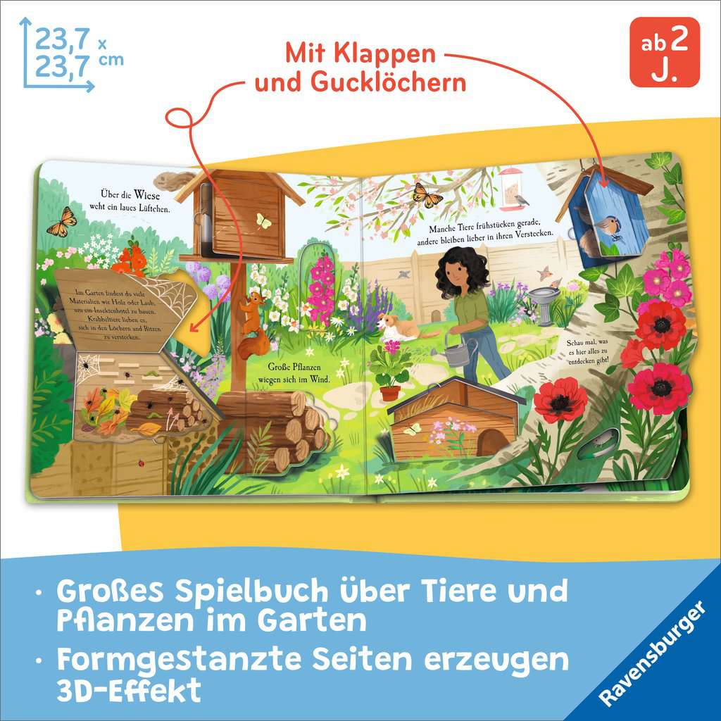 Bilderbuch Ravensburger Auf Entdeckungstour: Im Garten