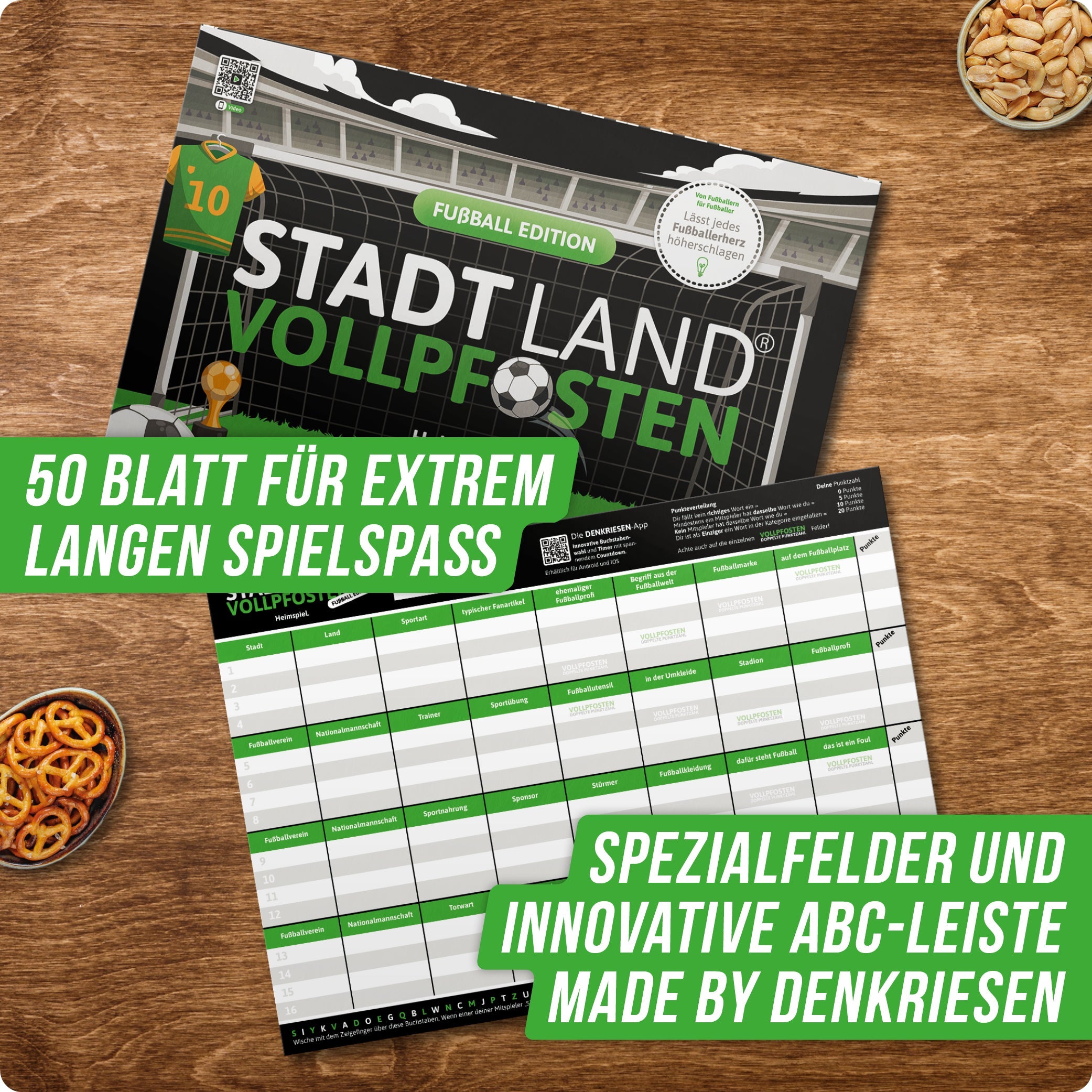 STADT LAND VOLLPFOSTEN® - Fußball Edition "Heimspiel"