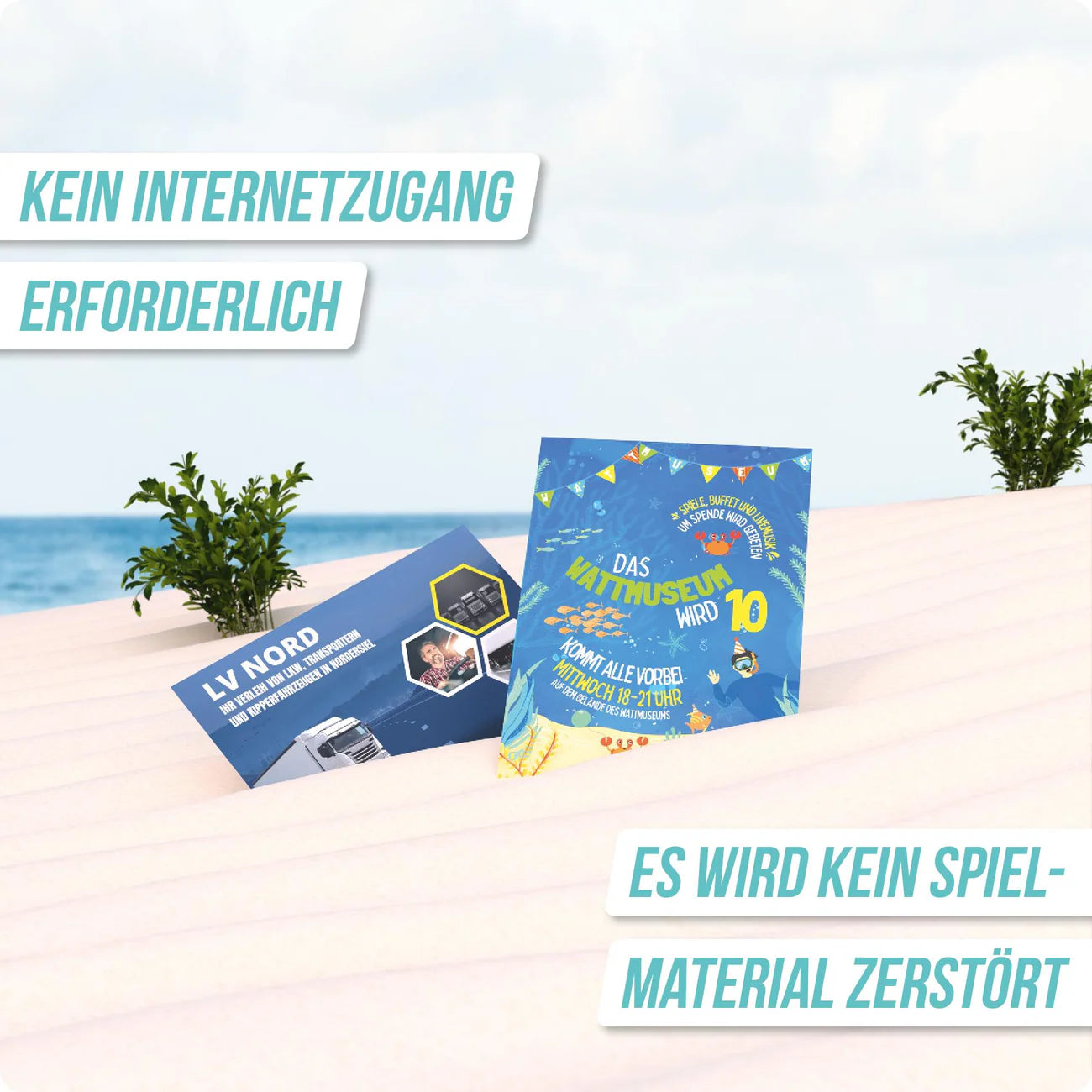 Rätselspiel Denkriesen Tatort Meer Junior | Schmutziges Verbrechen | Fall 3