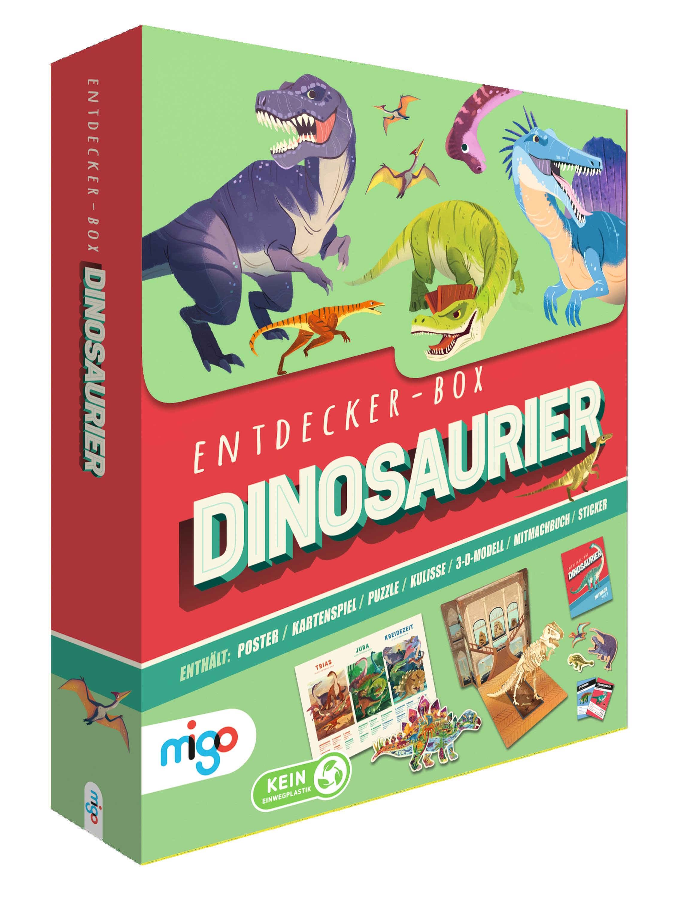 Entdecker-Box: Dinosaurier