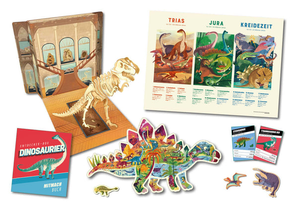 Entdecker-Box: Dinosaurier