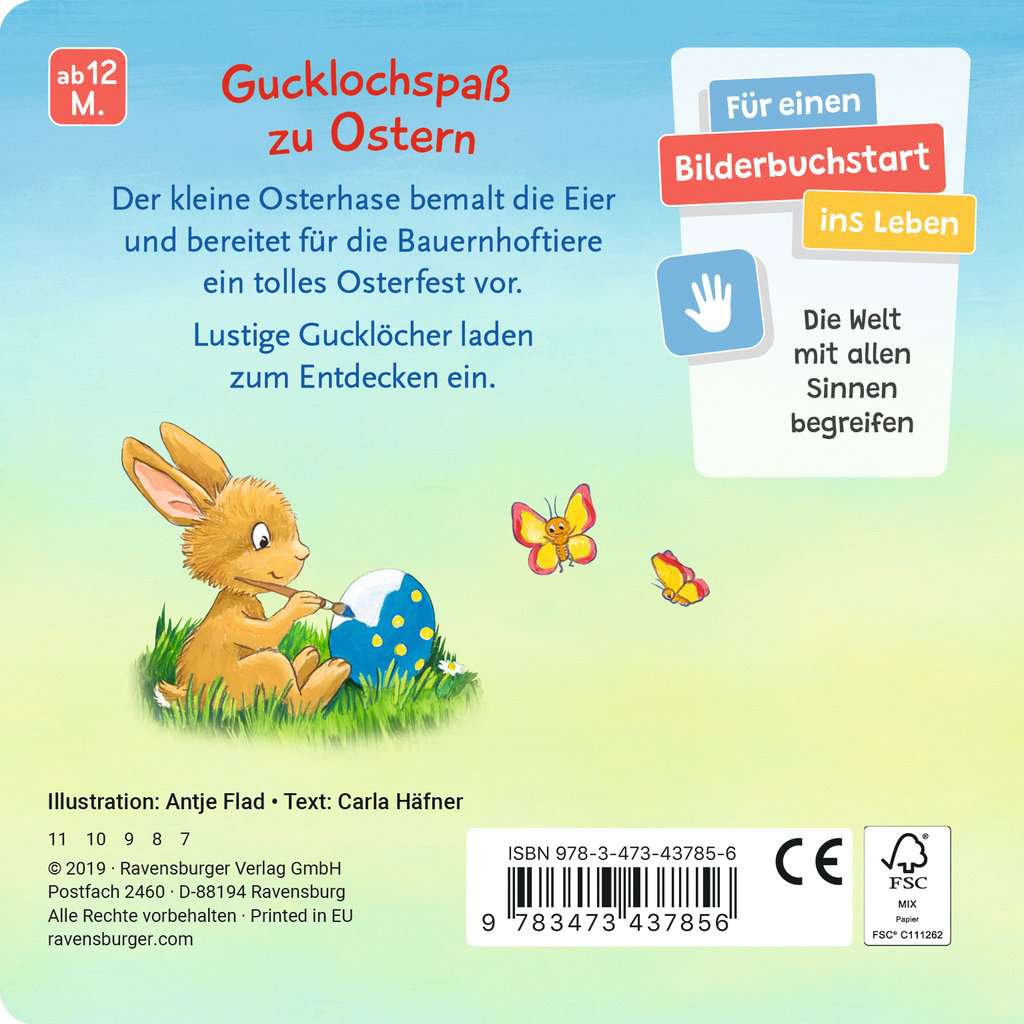 Bilderbuch Ravensburger Mein Gucklochbuch: Frohe Ostern