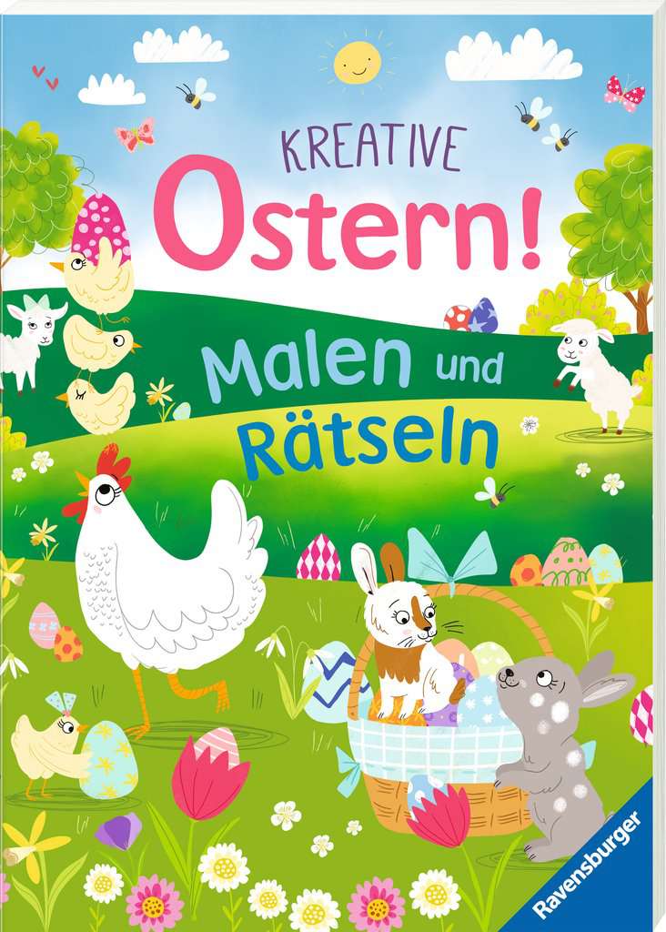 Beschäftigung Ravensburger Kreative Ostern! Malen und Rätseln