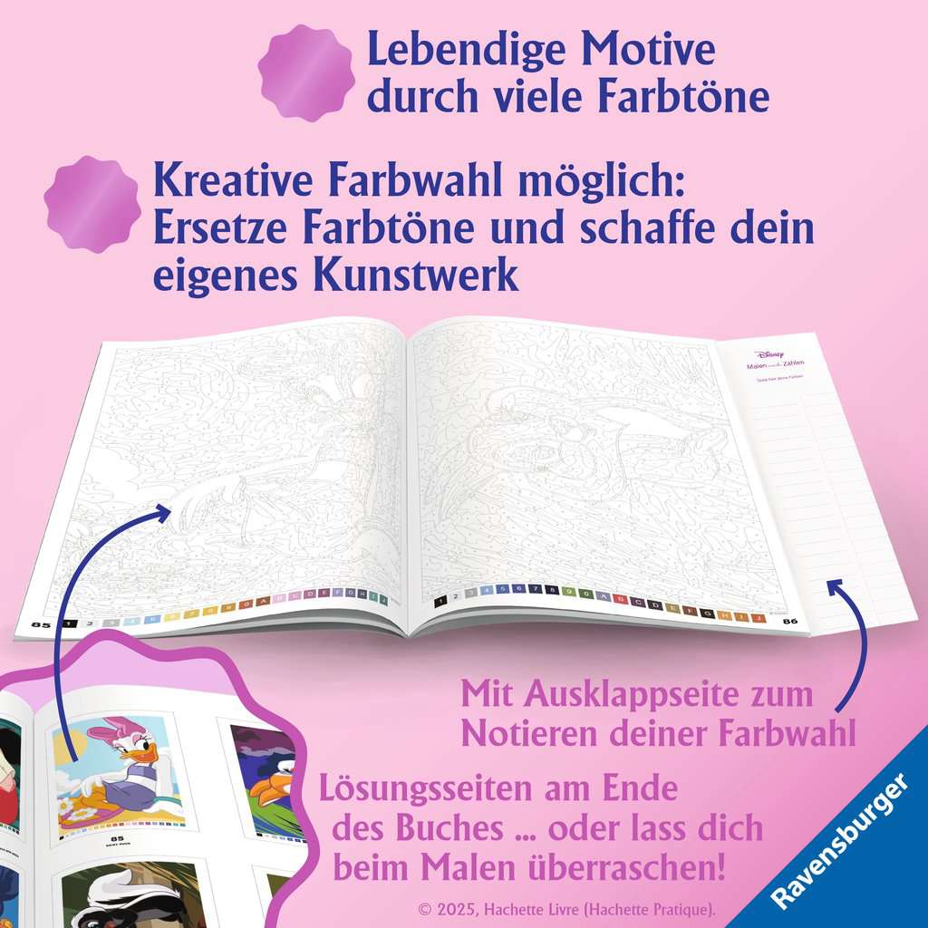 Disney - Malen nach Zahlen: Girl Power
