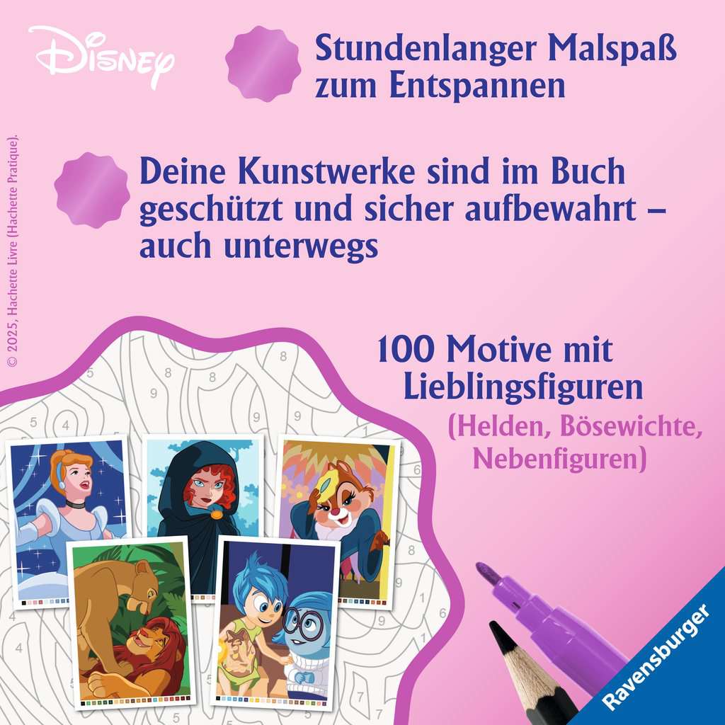 Disney - Malen nach Zahlen: Girl Power
