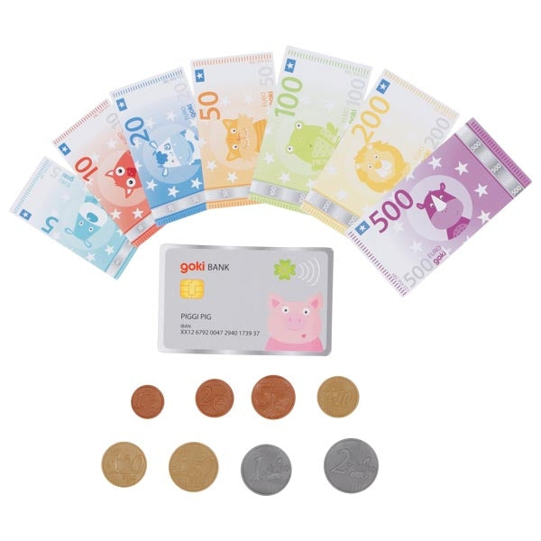 Spielgeld Tierische Taler, inkl. Kreditkarte