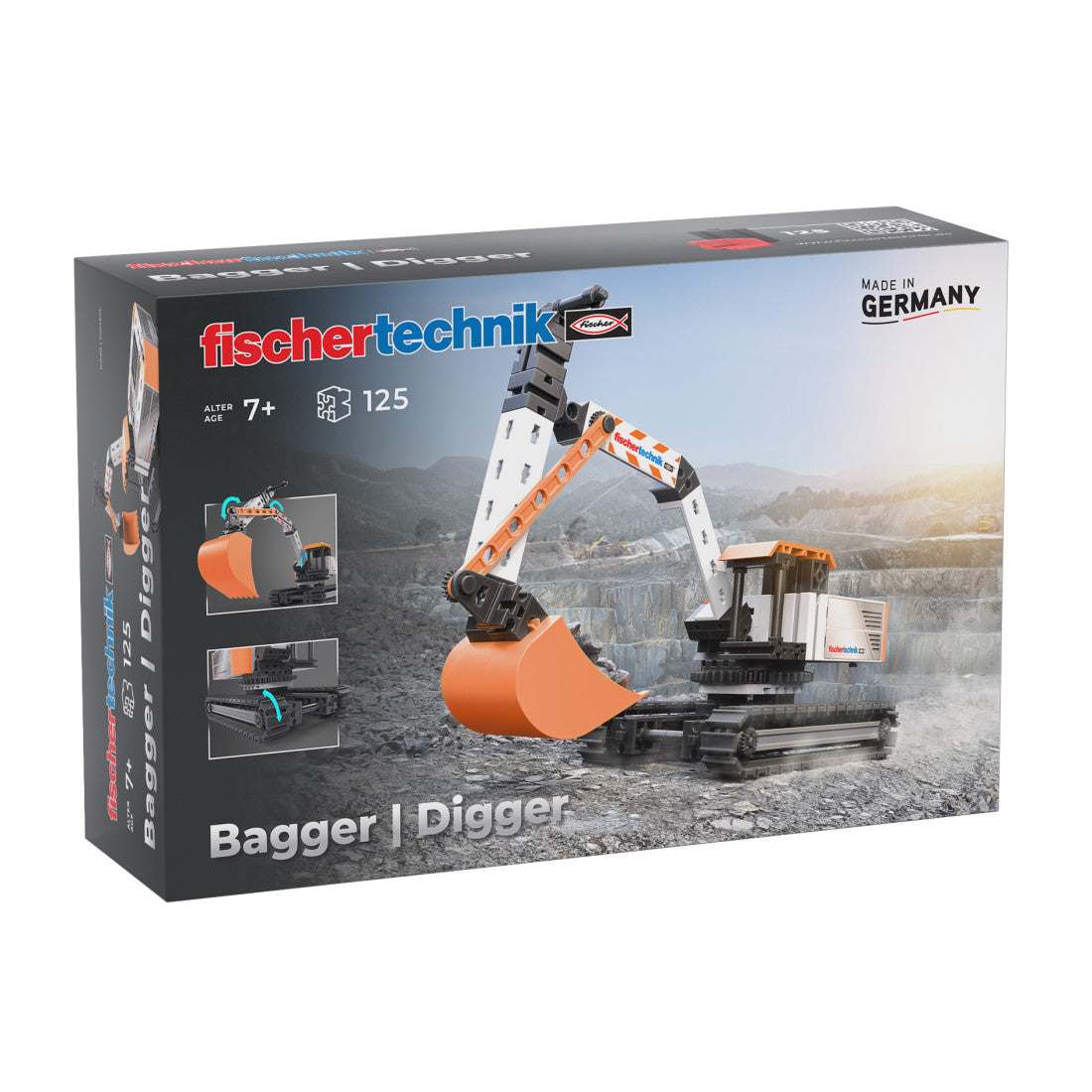 Technisches Bauen fischertechnik Bagger