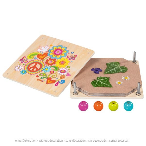 Lernspiel goki Blumenpresse Flower Power
