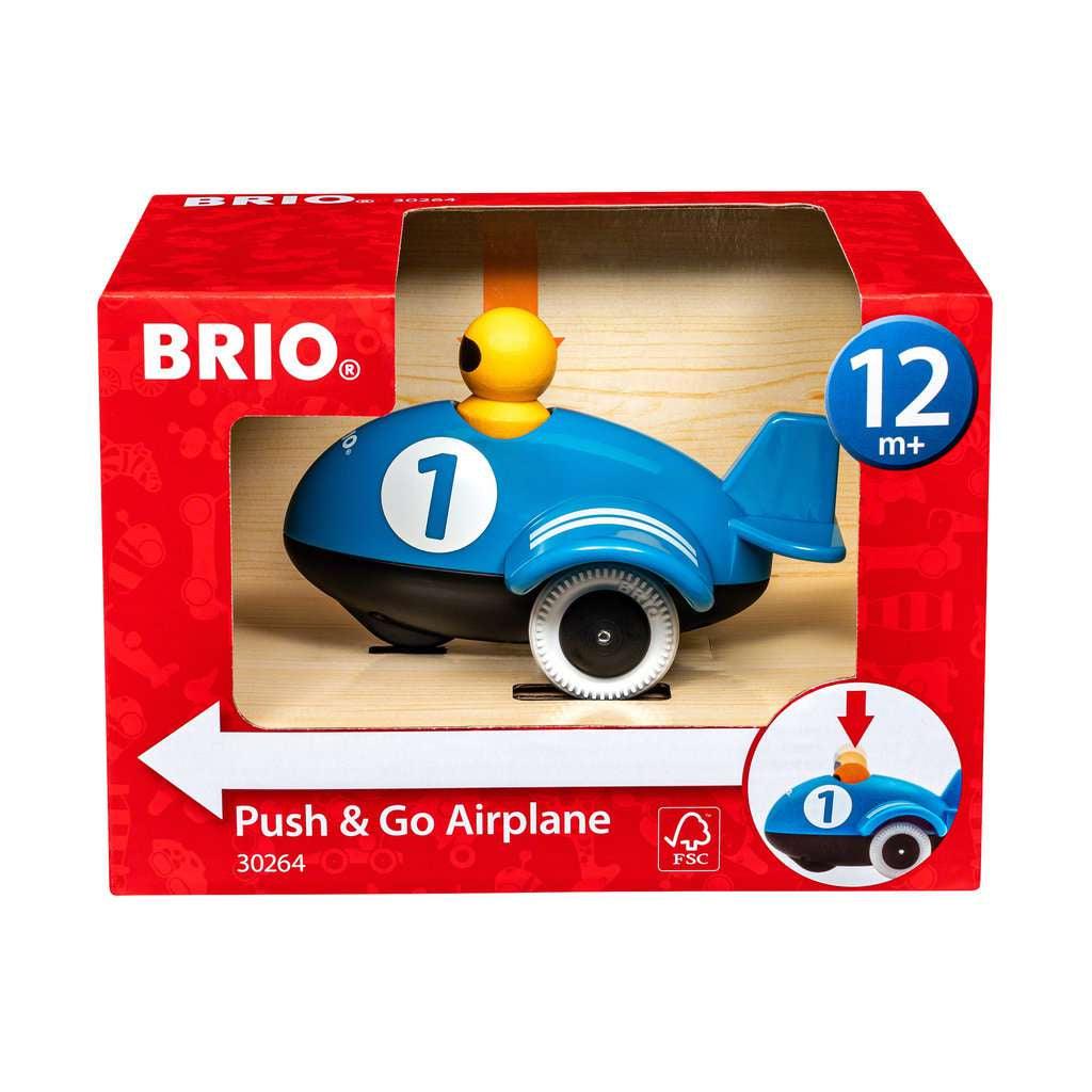 BRIO Push & Go Flugzeug - WELTENTDECKER