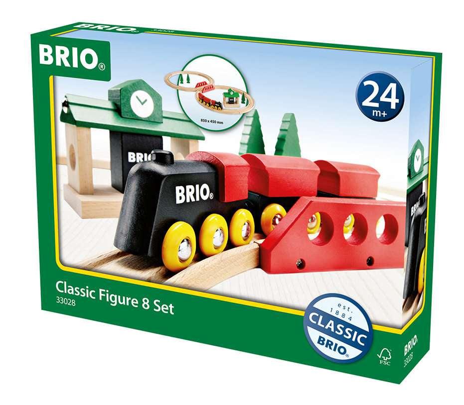BRIO Bahn Acht Set - Classic Line - WELTENTDECKER