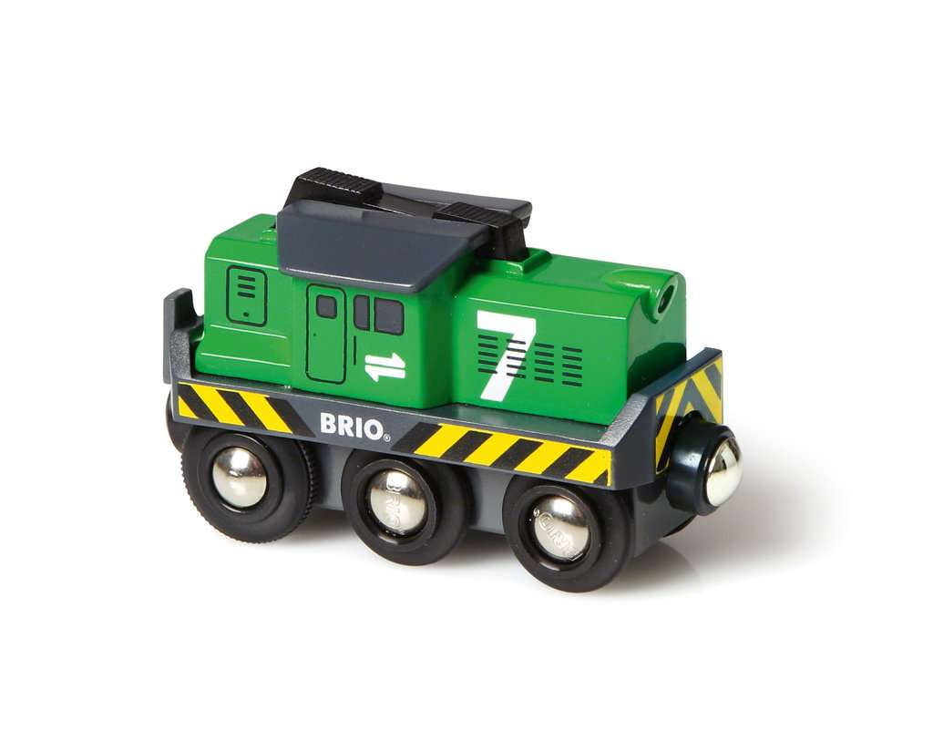 BRIO Batterie Frachtlok