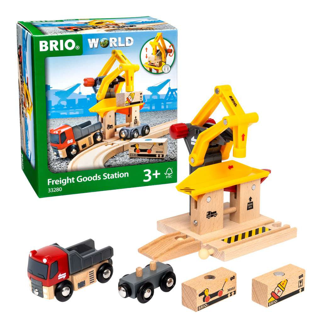 Holzeisenbahn Brio BRIO Frachtverladestation