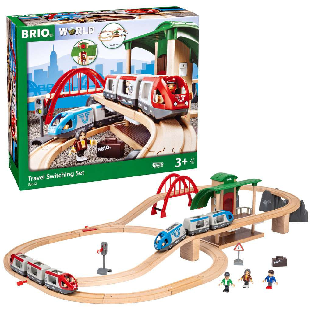 BRIO Großes Bahn Reisezug Set
