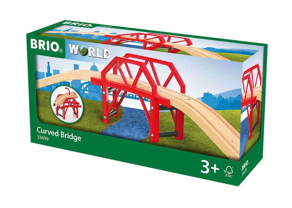 BRIO Bahnbrücke mit Auffahrten - WELTENTDECKER