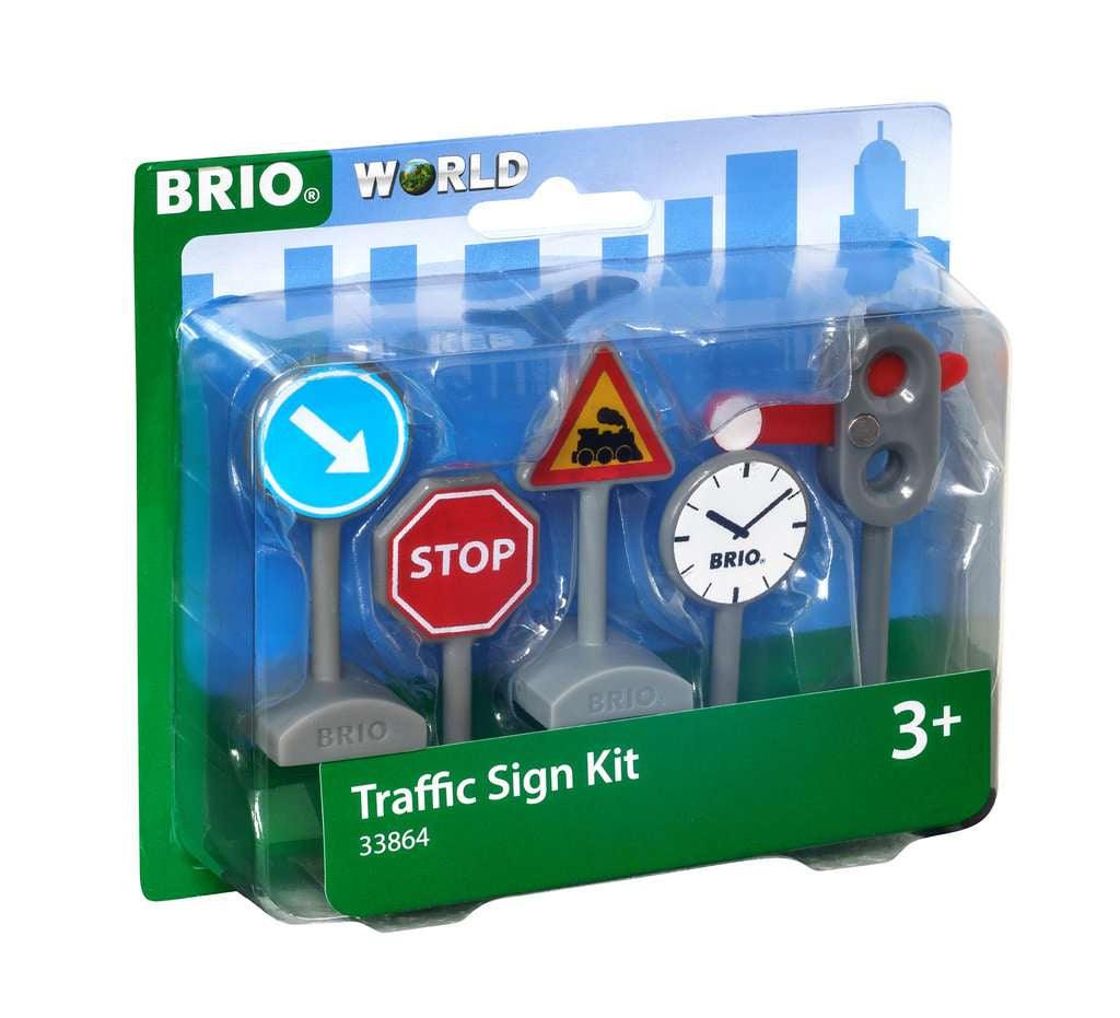 BRIO Verkehrszeichen-Set - WELTENTDECKER