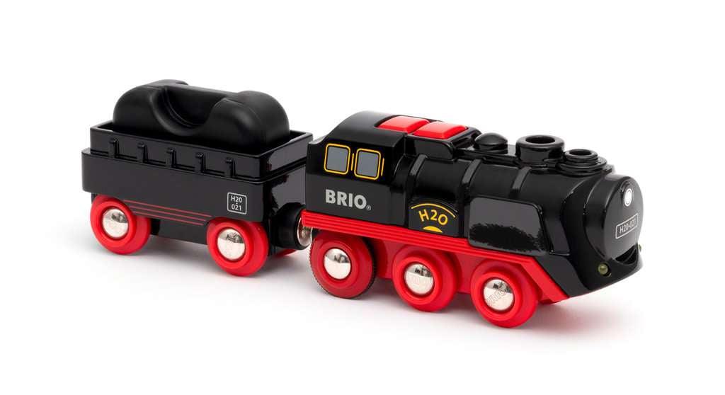 BRIO Batterie-Dampflok mit Wassertank - WELTENTDECKER