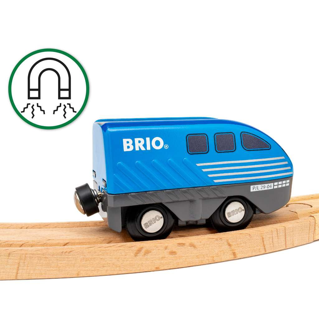 Holzeisenbahn Brio BRIO Lok mit Rückziehmotor