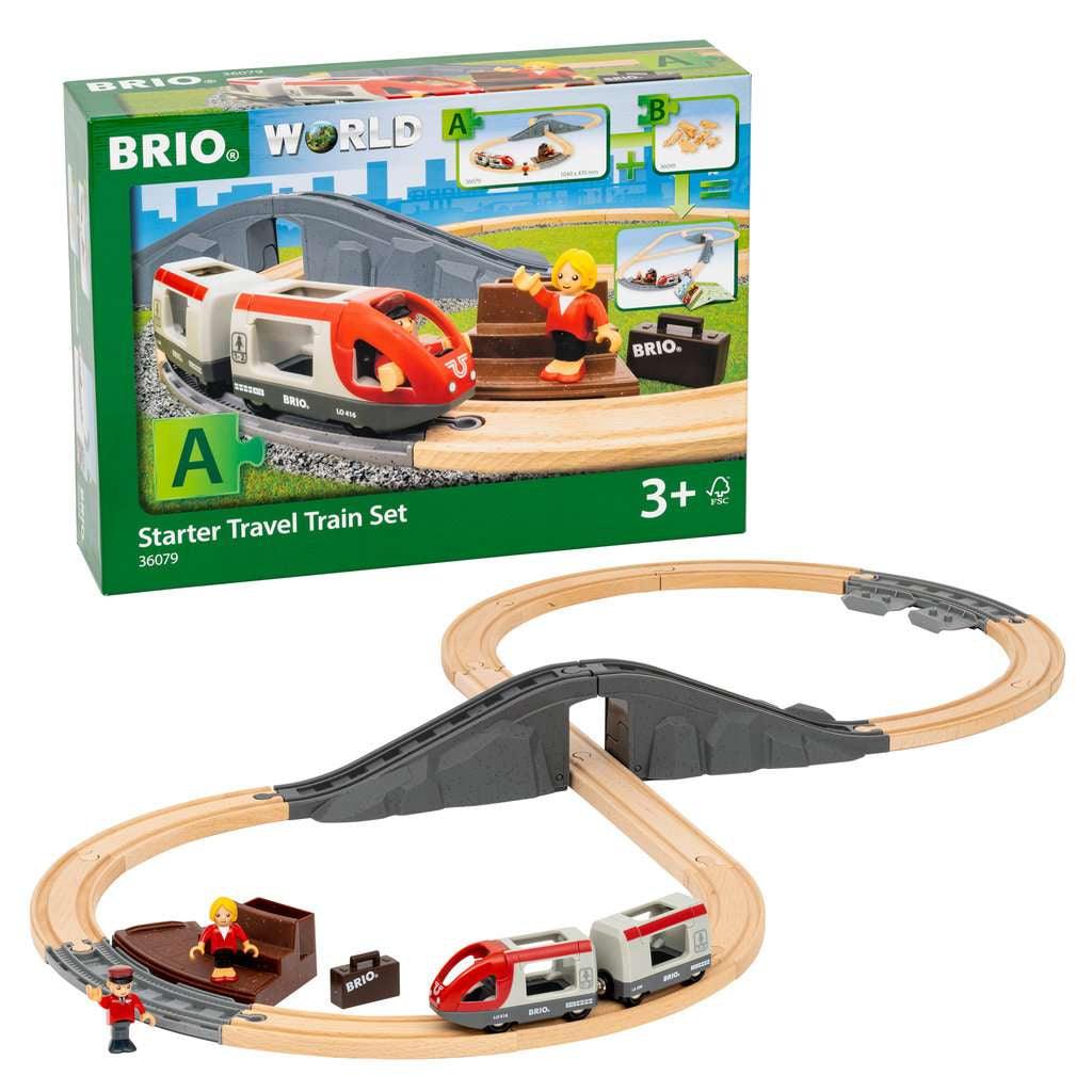 BRIO Reisezug Starter Set A (+Brio Lok gratis Zugabe) - WELTENTDECKER