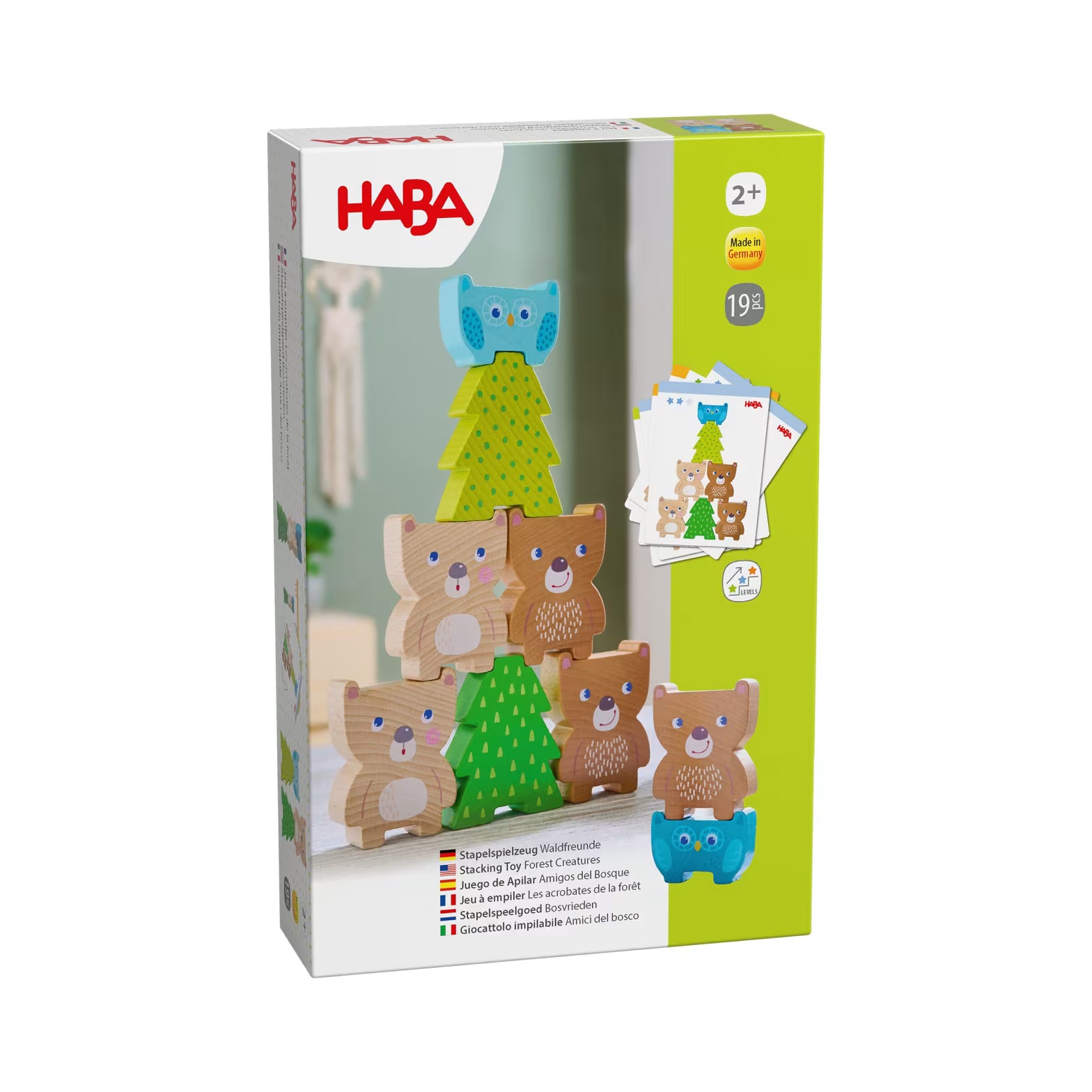 Stapelspiel HABA Stapelspielzeug Waldfreunde