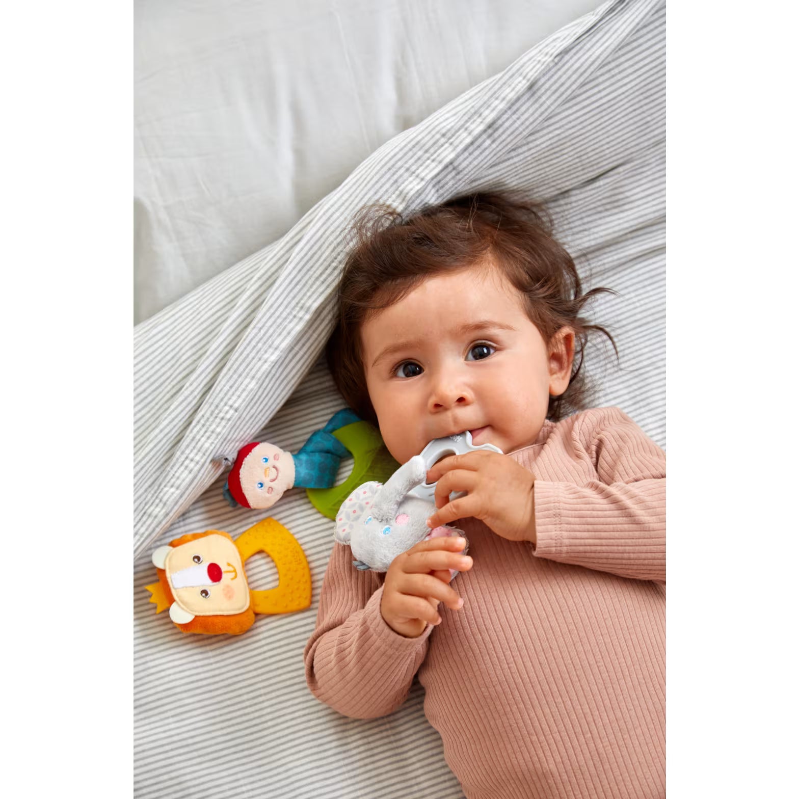 Greifen & Rasseln HABA Beißkerl Raupe