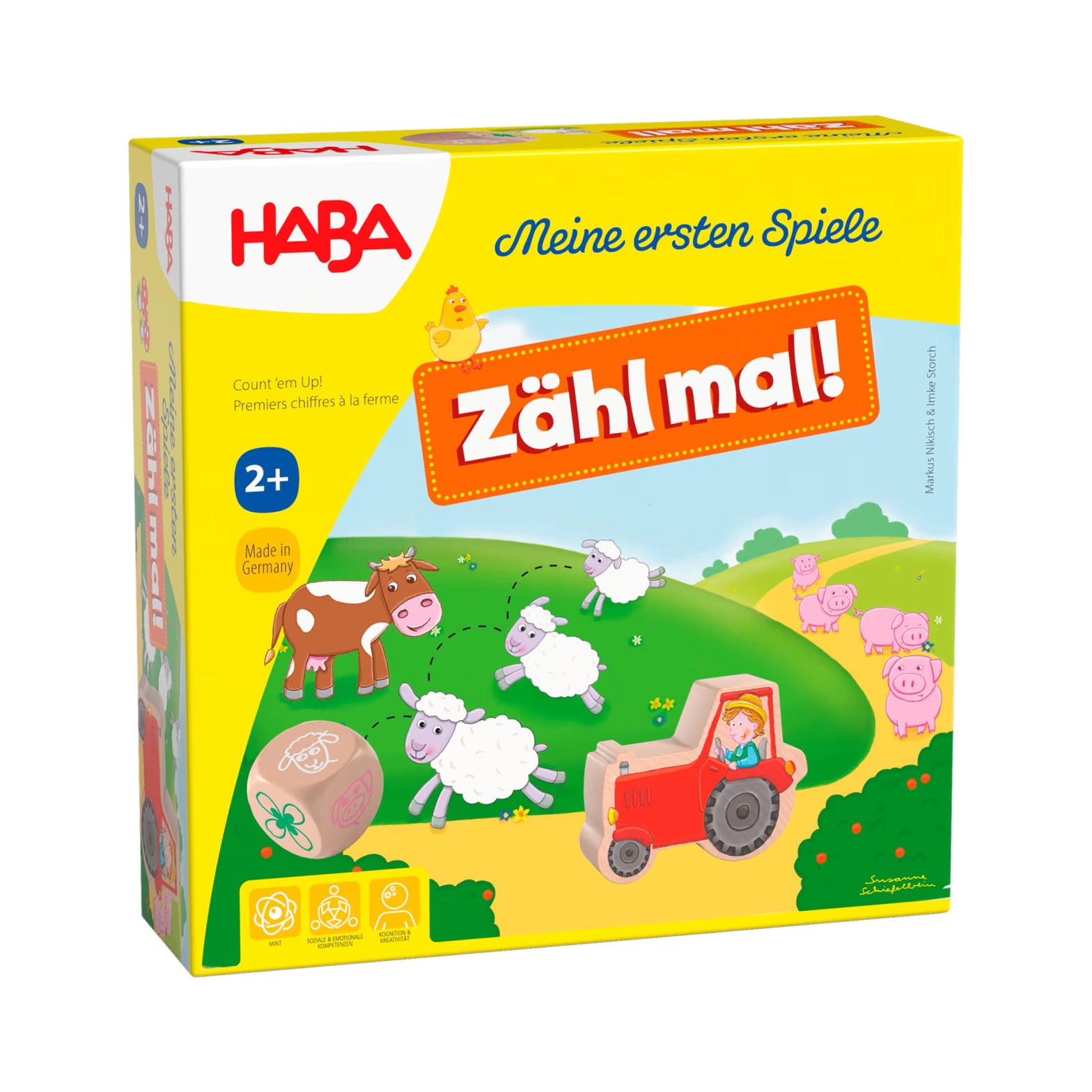 Gesellschaftsspiel HABA Meine ersten Spiele – Zähl mal