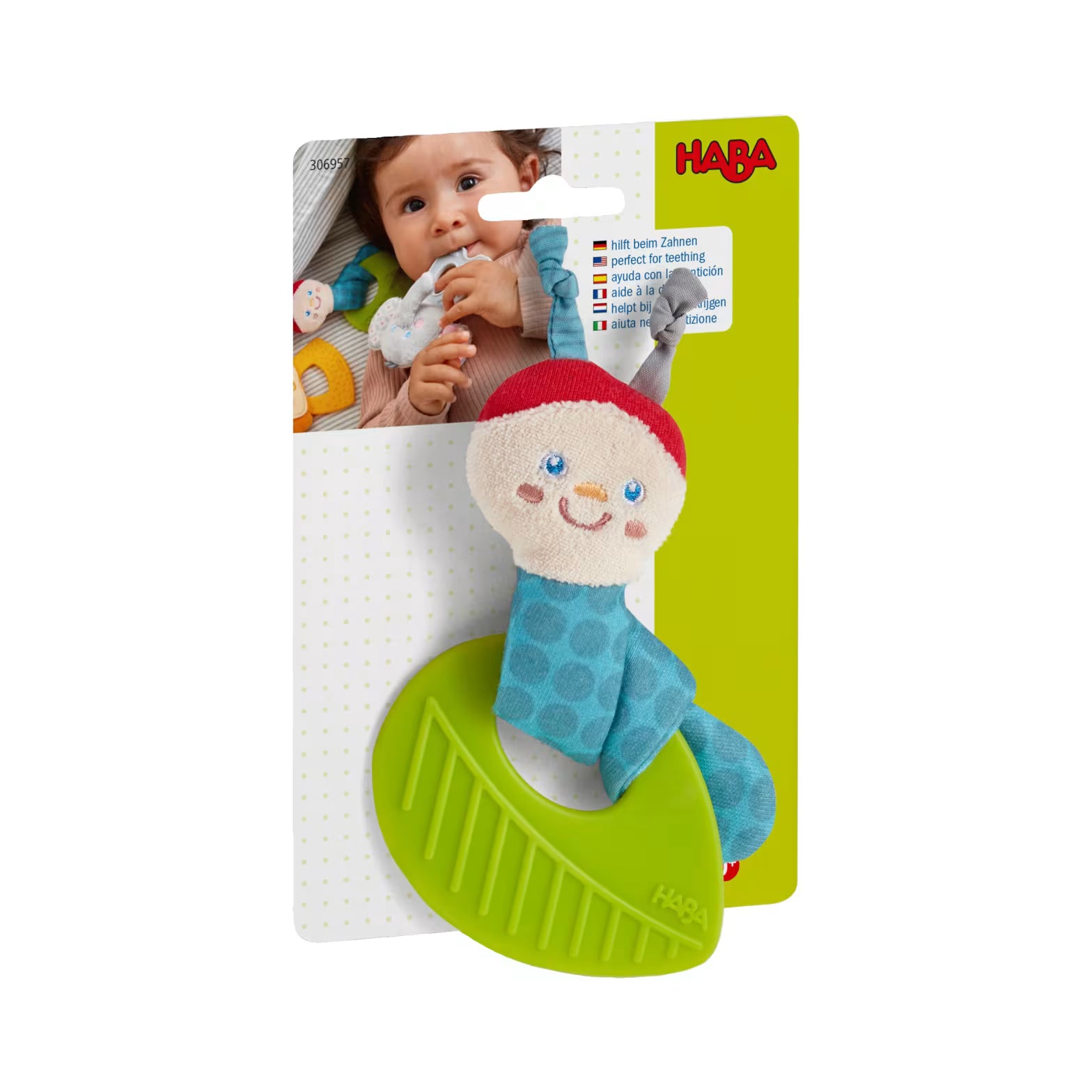 Greifen & Rasseln HABA Beißkerl Raupe