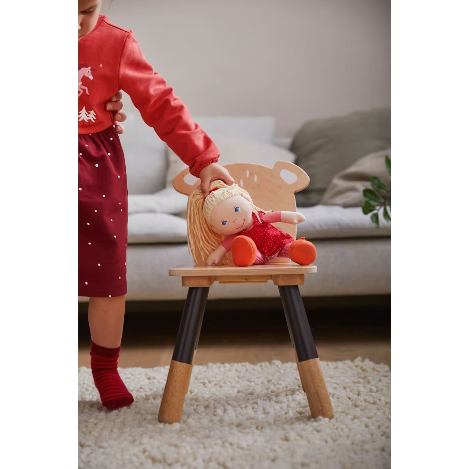 Puppen HABA Stoffpuppe Annelie, 30 cm