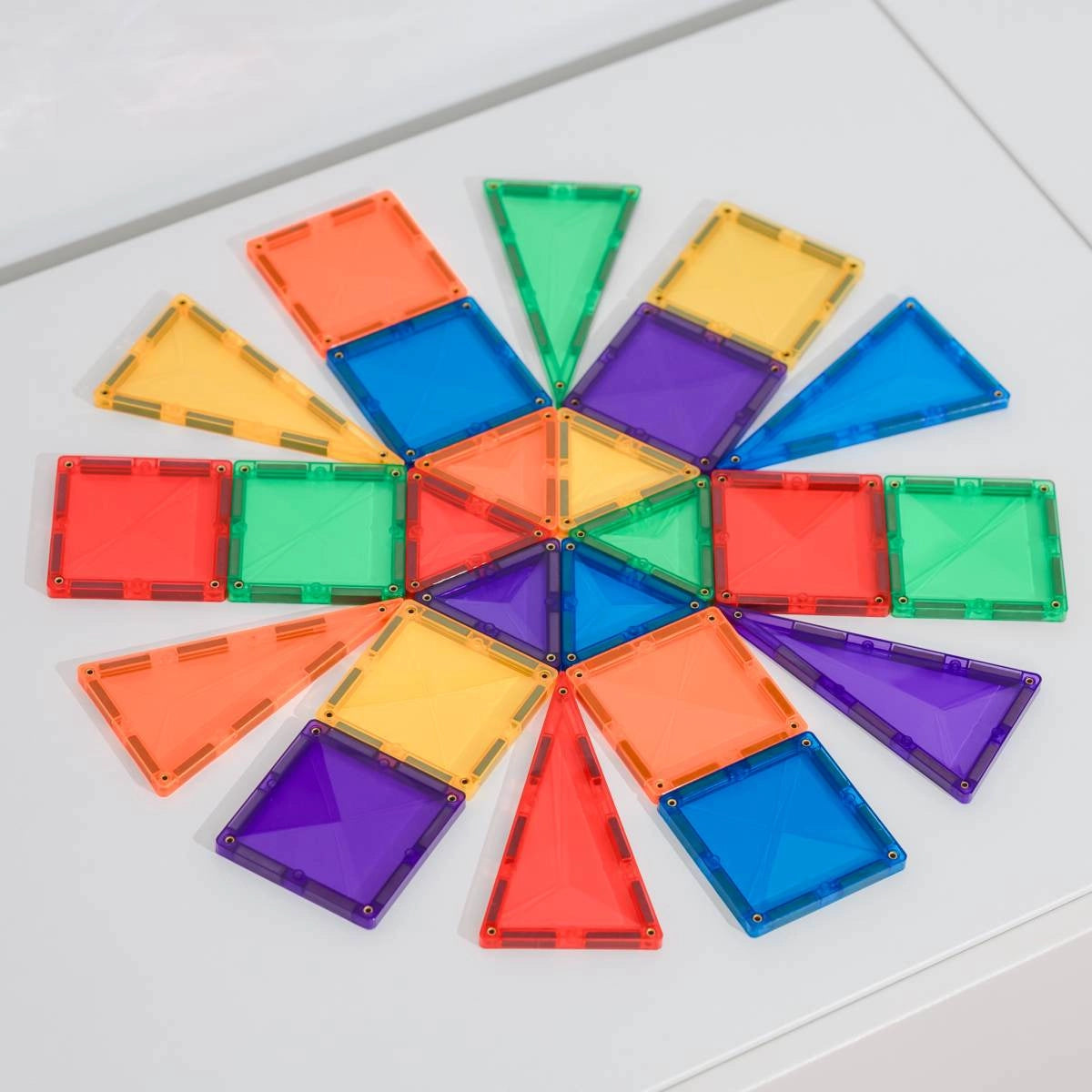 Bausteine CONNETIX Connetix Magnetbausteine Rainbow Mini Pack - 24 Teile