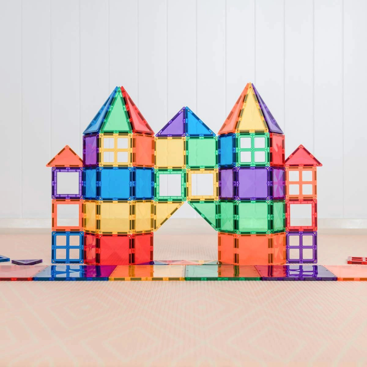 Bausteine CONNETIX CONNETIX Connetix Magnetbausteine Rainbow Starter Pack 60 Teile
