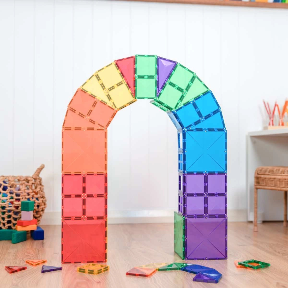 Bausteine CONNETIX CONNETIX Connetix Magnetbausteine Rainbow Starter Pack 60 Teile