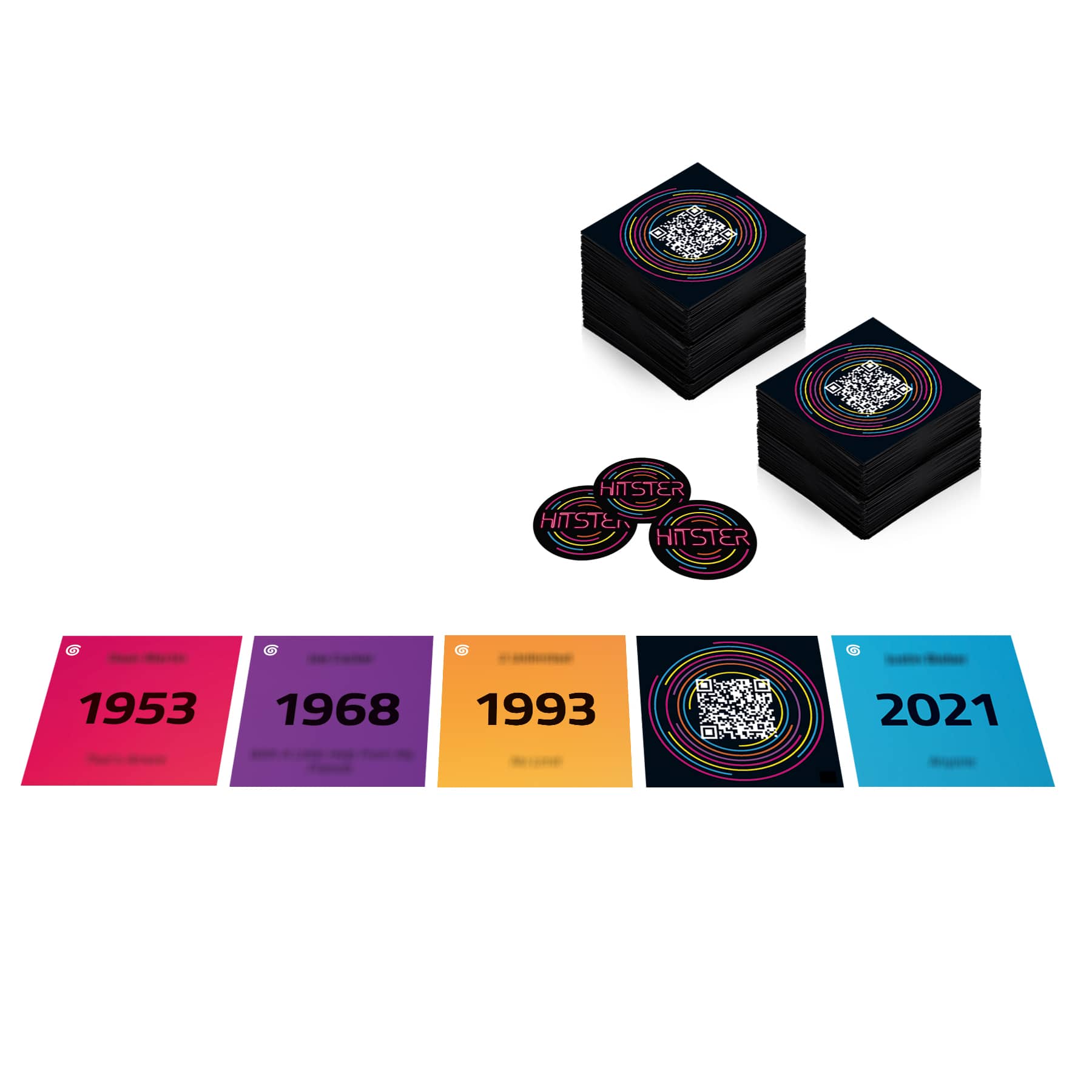 Gesellschaftsspiel Jumbo Spiele Hitster – Schlager Party