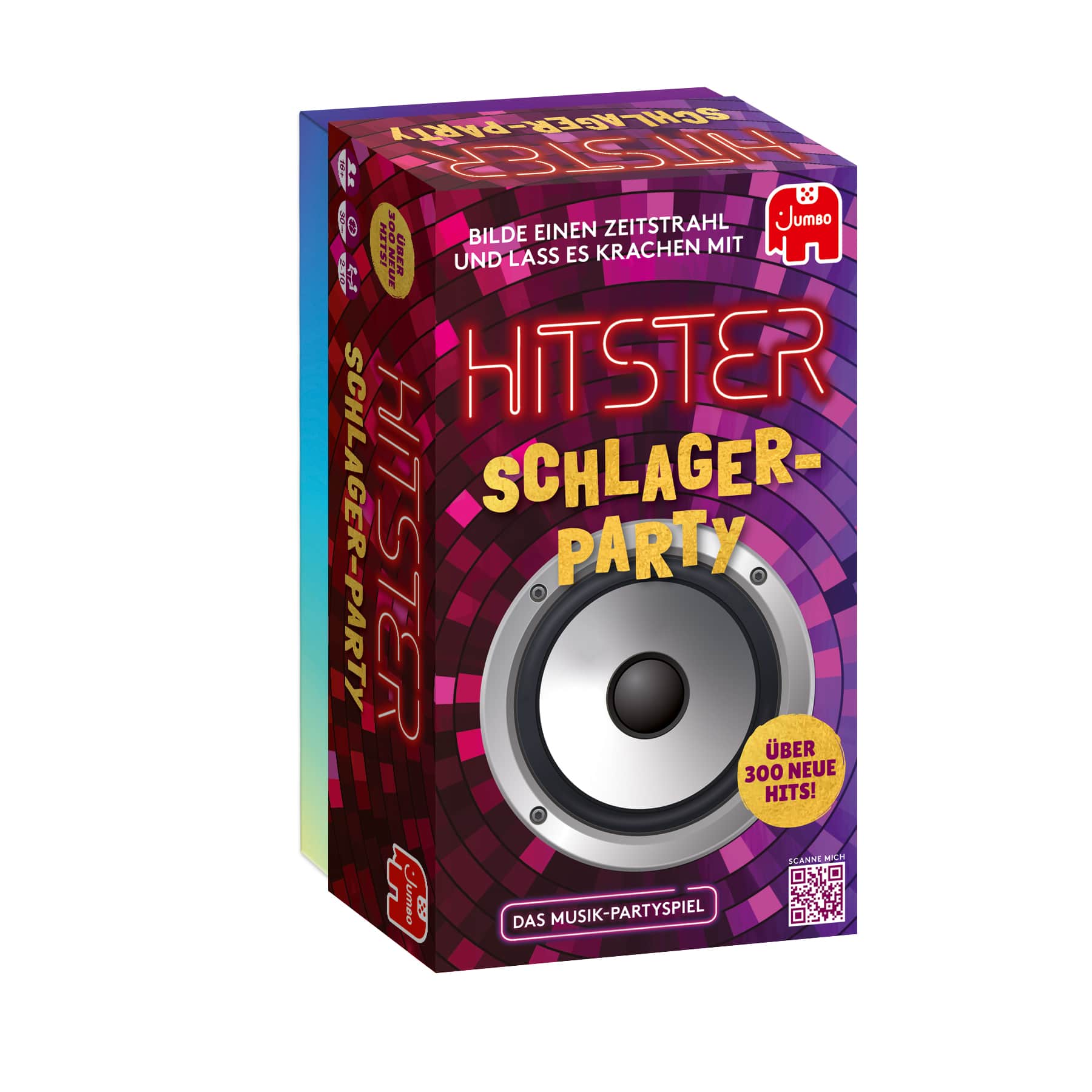 Gesellschaftsspiel Jumbo Spiele Hitster – Schlager Party