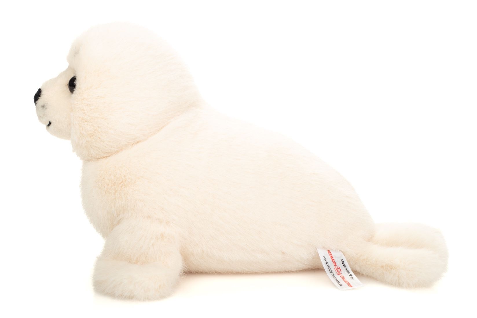 Plüschtier Teddy Hermann Teddy-Herrmann ⎮ Robbe weiß ⎮ 25 cm